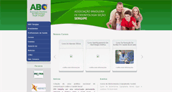 Desktop Screenshot of abo-se.org.br